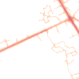 Daytime road noise heatmap for NR14 7JD
