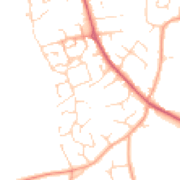 Daytime road noise heatmap for NR14 7JZ
