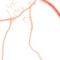 Daytime road noise heatmap for NR14 7LJ