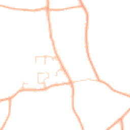 Daytime road noise heatmap for NR14 7NU
