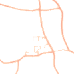 Daytime road noise heatmap for NR14 7NY