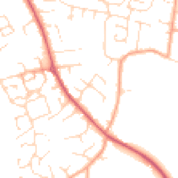 Daytime road noise heatmap for NR14 7RH