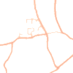 Daytime road noise heatmap for NR14 7RX