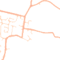 Daytime road noise heatmap for NR14 7SQ