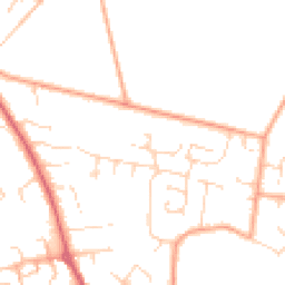 Daytime road noise heatmap for NR14 7TJ