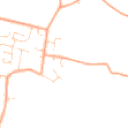 Daytime road noise heatmap for NR14 7TP