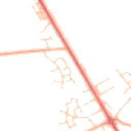 Daytime road noise heatmap for NR14 7TT