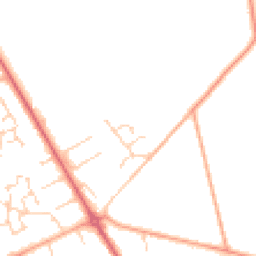 Daytime road noise heatmap for NR14 7UQ