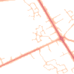 Daytime road noise heatmap for NR14 7UZ