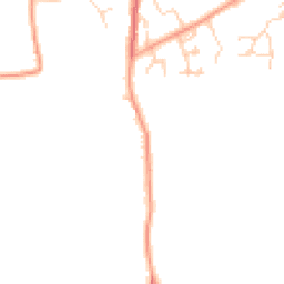 Daytime road noise heatmap for NR14 8AB