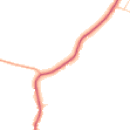Daytime road noise heatmap for NR14 8DE