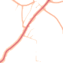 Daytime road noise heatmap for NR14 8DH
