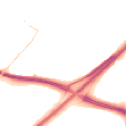 Night-time road noise heatmap for NR14 8GD