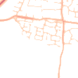 Daytime road noise heatmap for NR14 8GQ