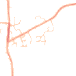 Daytime road noise heatmap for NR14 8GY