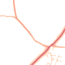 Daytime road noise heatmap for NR14 8HN