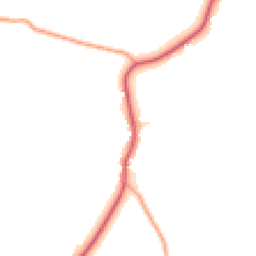 Daytime road noise heatmap for NR14 8JT
