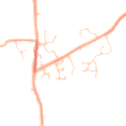 Daytime road noise heatmap for NR14 8LJ
