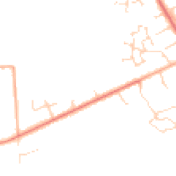 Daytime road noise heatmap for NR14 8NR