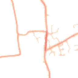 Daytime road noise heatmap for NR14 8PB