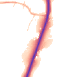Daytime road noise heatmap for NR14 8PU