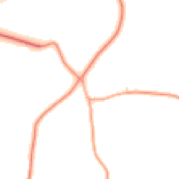 Daytime road noise heatmap for NR14 8QT