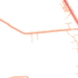 Daytime road noise heatmap for NR14 8RJ