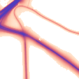 Daytime road noise heatmap for NR14 8RU