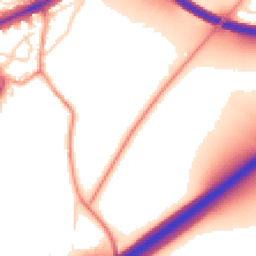 Daytime road noise heatmap for NR14 8SH