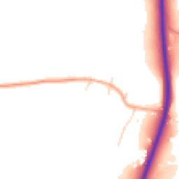 Daytime road noise heatmap for NR14 8SN