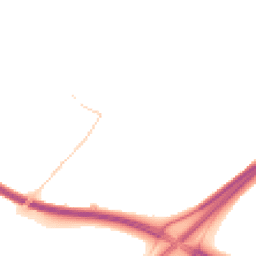 Night-time road noise heatmap for NR14 8SP