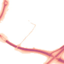 Night-time road noise heatmap for NR14 8TQ