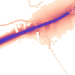Daytime road noise heatmap for NR14 8TZ