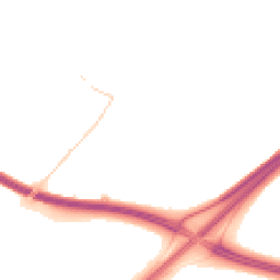 Night-time road noise heatmap for NR14 8UB