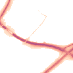 Night-time road noise heatmap for NR14 8UD