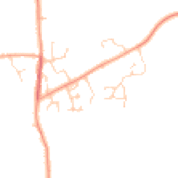 Daytime road noise heatmap for NR14 8UF