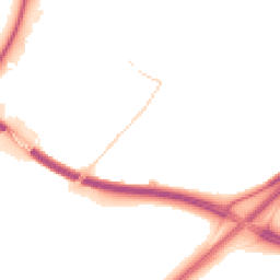 Night-time road noise heatmap for NR14 8UH