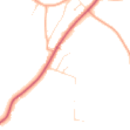 Daytime road noise heatmap for NR14 8UQ