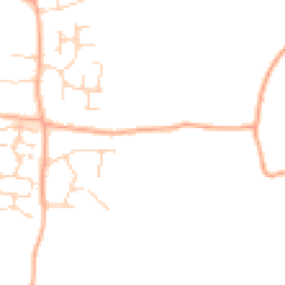 Daytime road noise heatmap for NR14 8WA