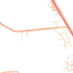 Daytime road noise heatmap for NR14 8YJ