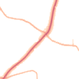 Daytime road noise heatmap for NR16 1AF