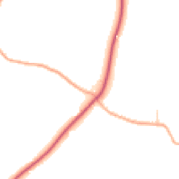 Daytime road noise heatmap for NR16 1AG