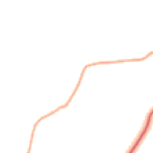 Daytime road noise heatmap for NR16 1AH
