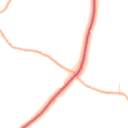 Daytime road noise heatmap for NR16 1AQ