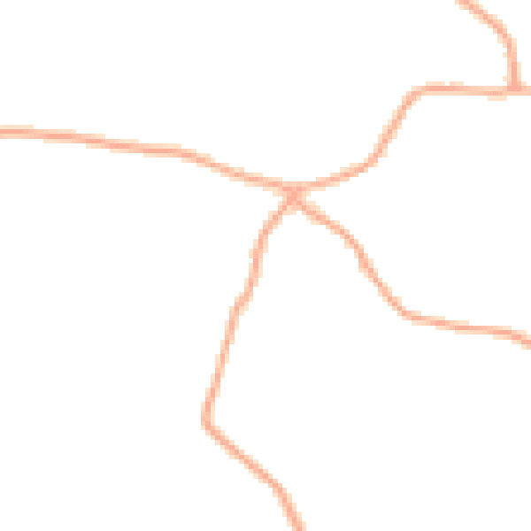 Daytime road noise heatmap for NR16 1AW