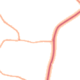 Daytime road noise heatmap for NR16 1BH