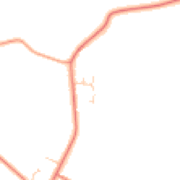 Daytime road noise heatmap for NR16 1BS
