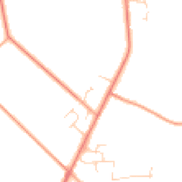 Daytime road noise heatmap for NR16 1BW