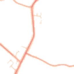 Daytime road noise heatmap for NR16 1BY