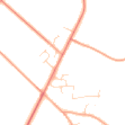 Daytime road noise heatmap for NR16 1DF
